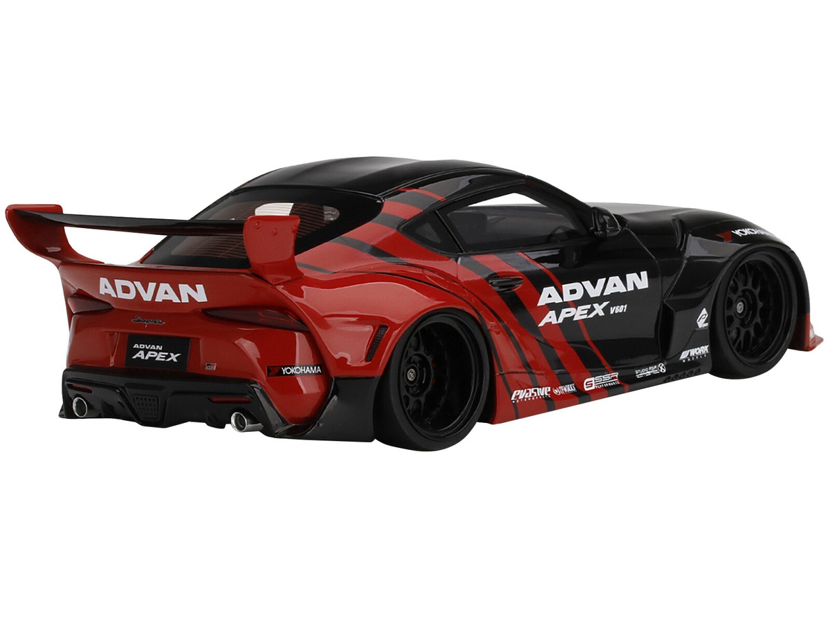 1/18 Pandem GR スープラ V1.0 ADVAN SEMA 2019 1/18 TopSpeed Pandem Toyota GR Supra V1.0 Advan SEMA 2019