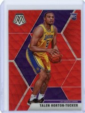 2019-20 Panini Mosaic TMALL Red Wave Rookie #215 Talen Horton-Tucker