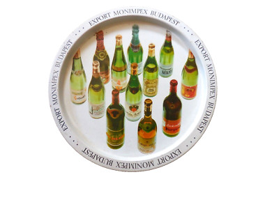 Export Monimpex Budapest vintage metal serving Tray