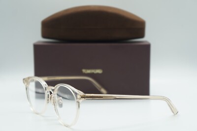NEW TOM FORD TF 5996-K-B 057 CLEAR AUTHENTIC EYEGLASSES FRAMES 51
