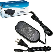 HQRP AC Adapter for Canon ZR60 ZR65MC ZR70MC ZR80 ZR85 ZR90 ZR500 ZR600 ZR700