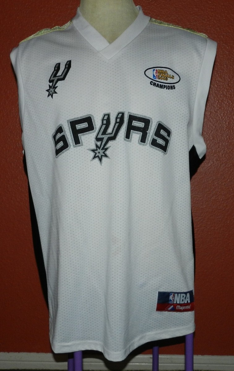 Tony Parker 2003 NBA Championship San Antonio Spurs Jersey Men's