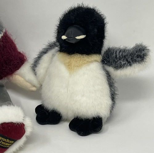 Peluche Pinguino Boyd's Uptown Bears Breven B Bearski & Willie Waddlewalk #900206 - Foto 3 di 13