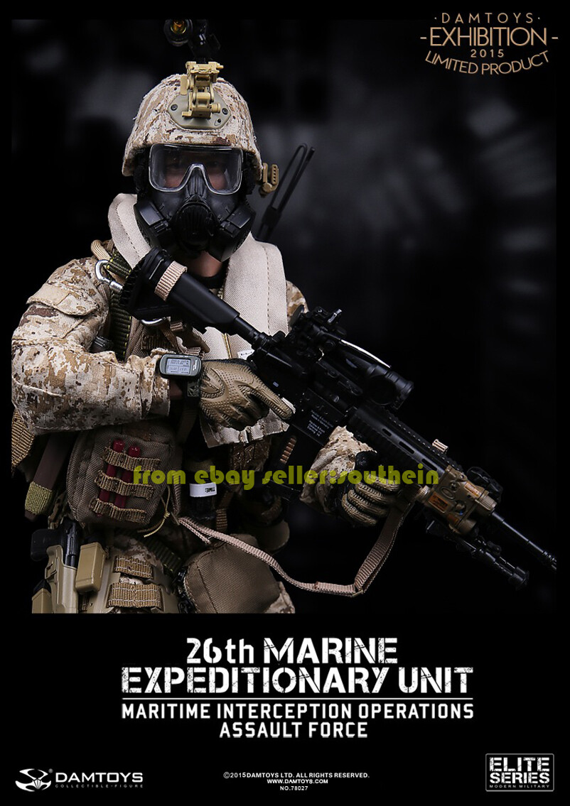 Damtoys Dam78027 1/6usmc 26th Expeditionary Force Soldier | eBay