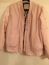 Woman's Blush Pink Bomber Jacket