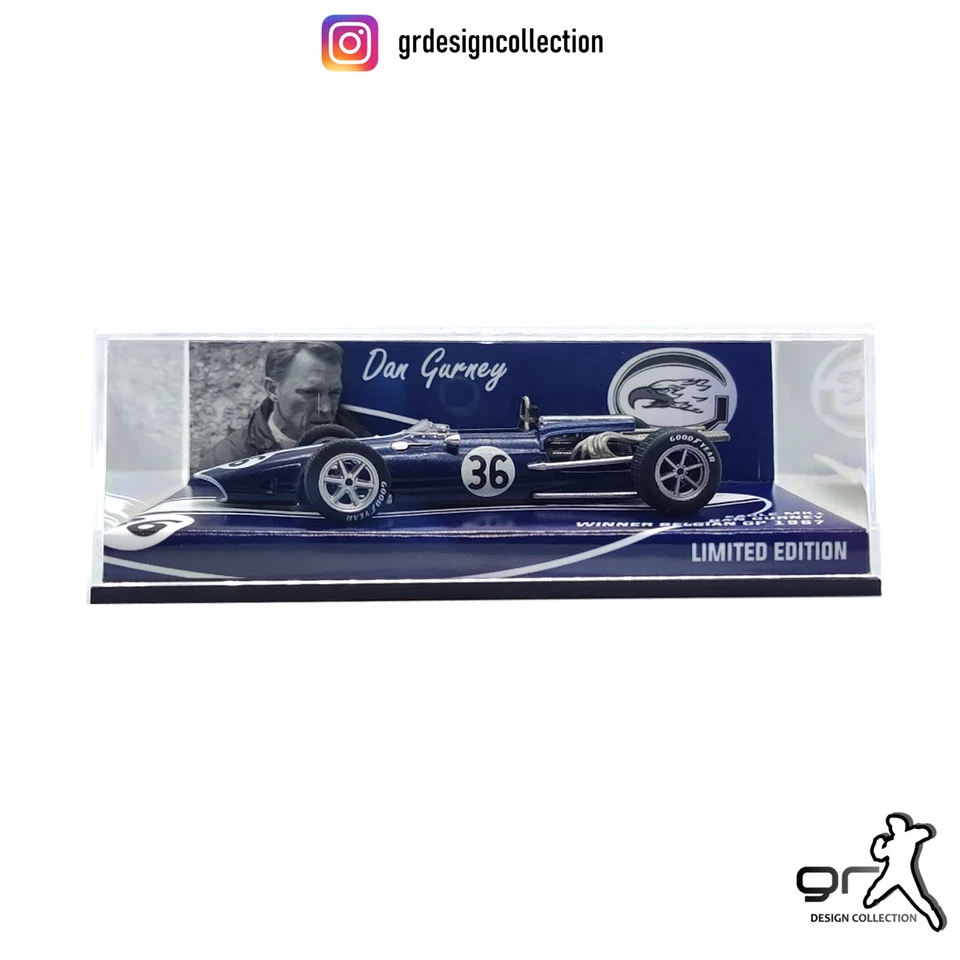 Dan Gurney - Eagle MK1 - F1 Winner Belgian GP 1967 / Altaya - IXO / 1:43 - Immagine 2 di 4