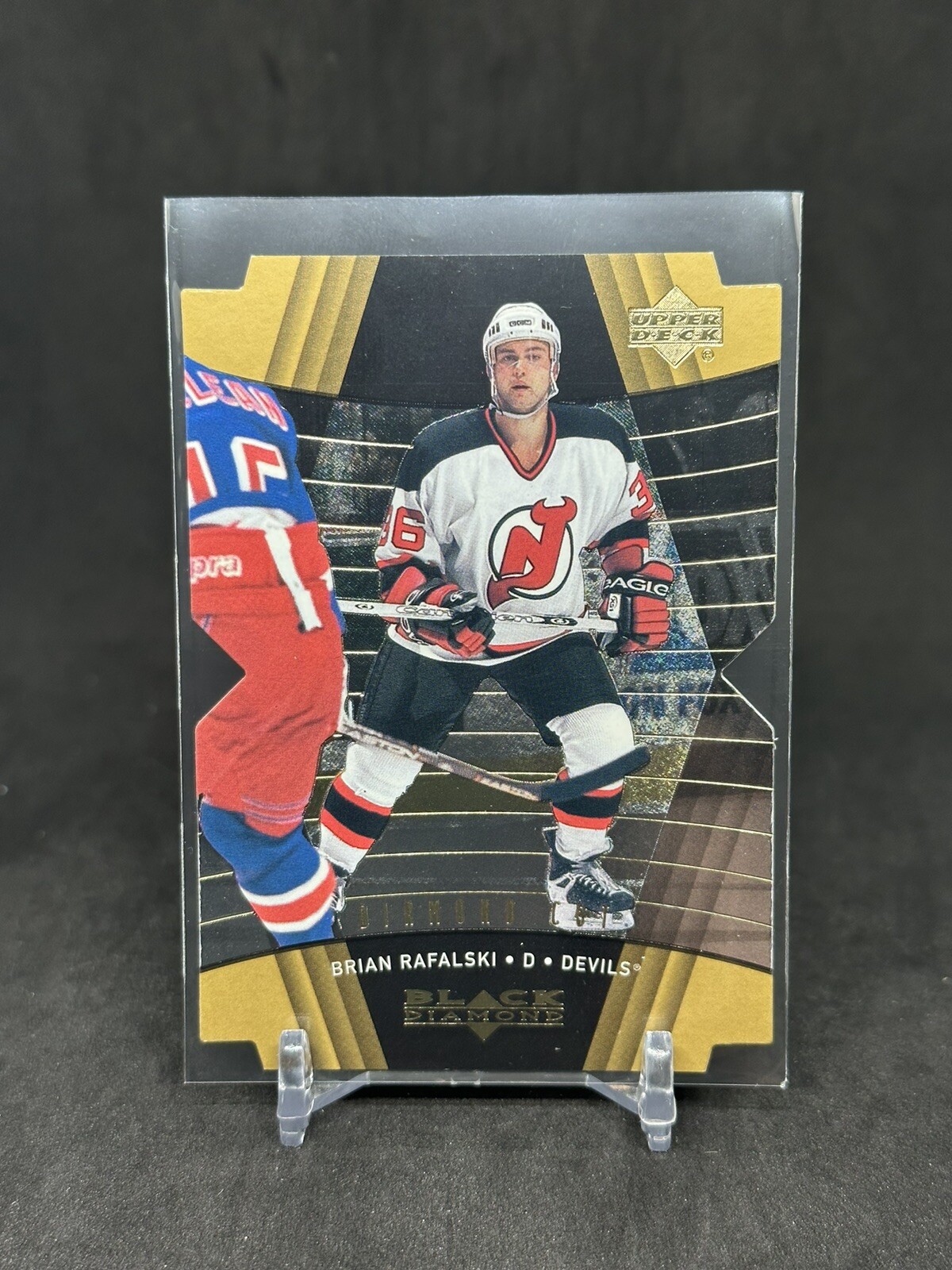 Brian Rafalski 1999-00 Upper Deck Black Diamond Diamond Cut #53 Devils