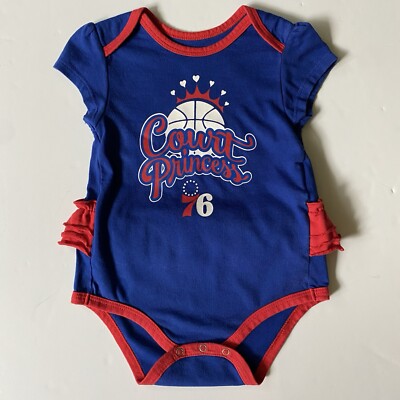 ワンピース Philadelphia 76ers One Piece Size 6 9 Months Court Princess Romper