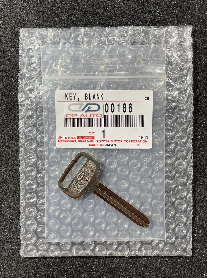 OEM 93-98 TOYOTA SUPRA SIN CORTAR DISTRIBUIDOR LLAVE DE FÁBRICA EN BLANCO OEM NUEVO Foto 4 de 4