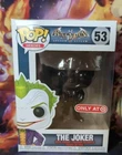 Funko Pop Target Excl. THE JOKER (Blk Chrome) #053 MIB Rare Batman Arkham Asylum