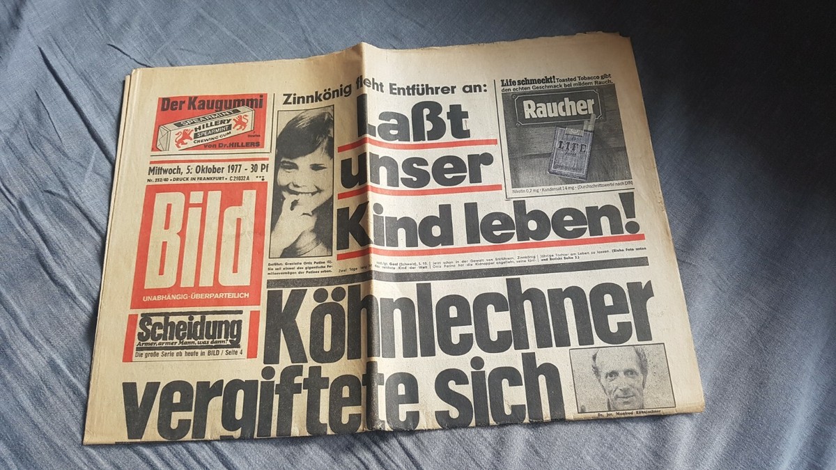 BILDZEITUNG 17.11.2023 (Ein Geschenk für Geburtstage, Hochzeiten