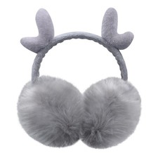 Adult Winter Ear Muffs for Women With Adjustable Handbands Warm Plush Earmuffs E