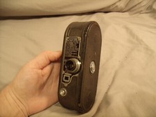 Antique Keystone K-8 Movie Camera 8mm with Leather Case