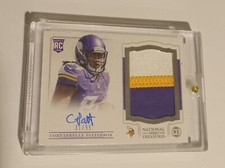 CORDARRELLE PATTERSON 2013 National Treasures Silver RPA Rookie Patch Auto #/99