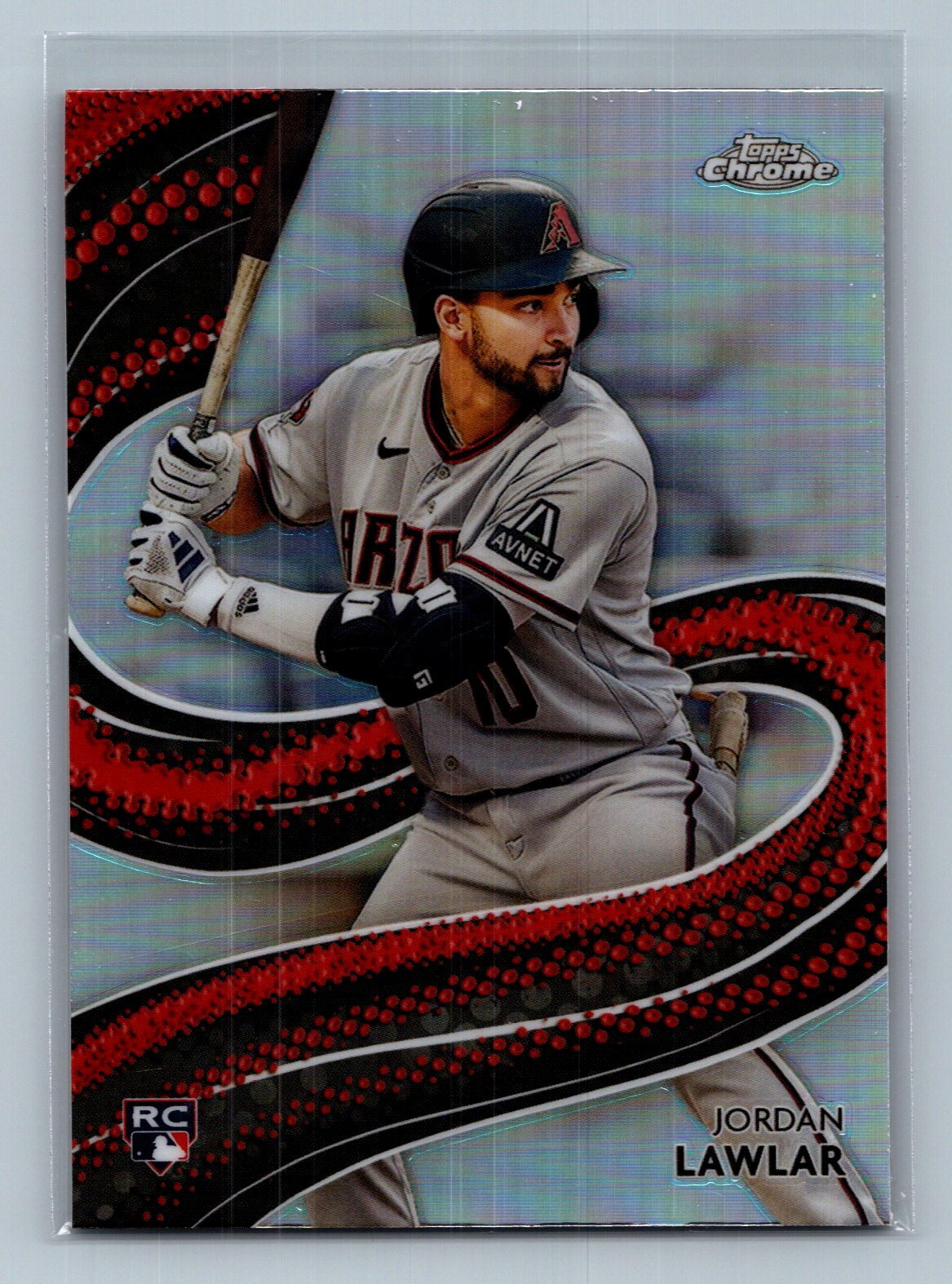 2024 Topps Chrome #S-25 Jordan Lawlar Strokes Arizona Diamondbacks