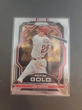 2023 Panini Prizm Jim Thome Pot of Gold #PG15 Phillies-108