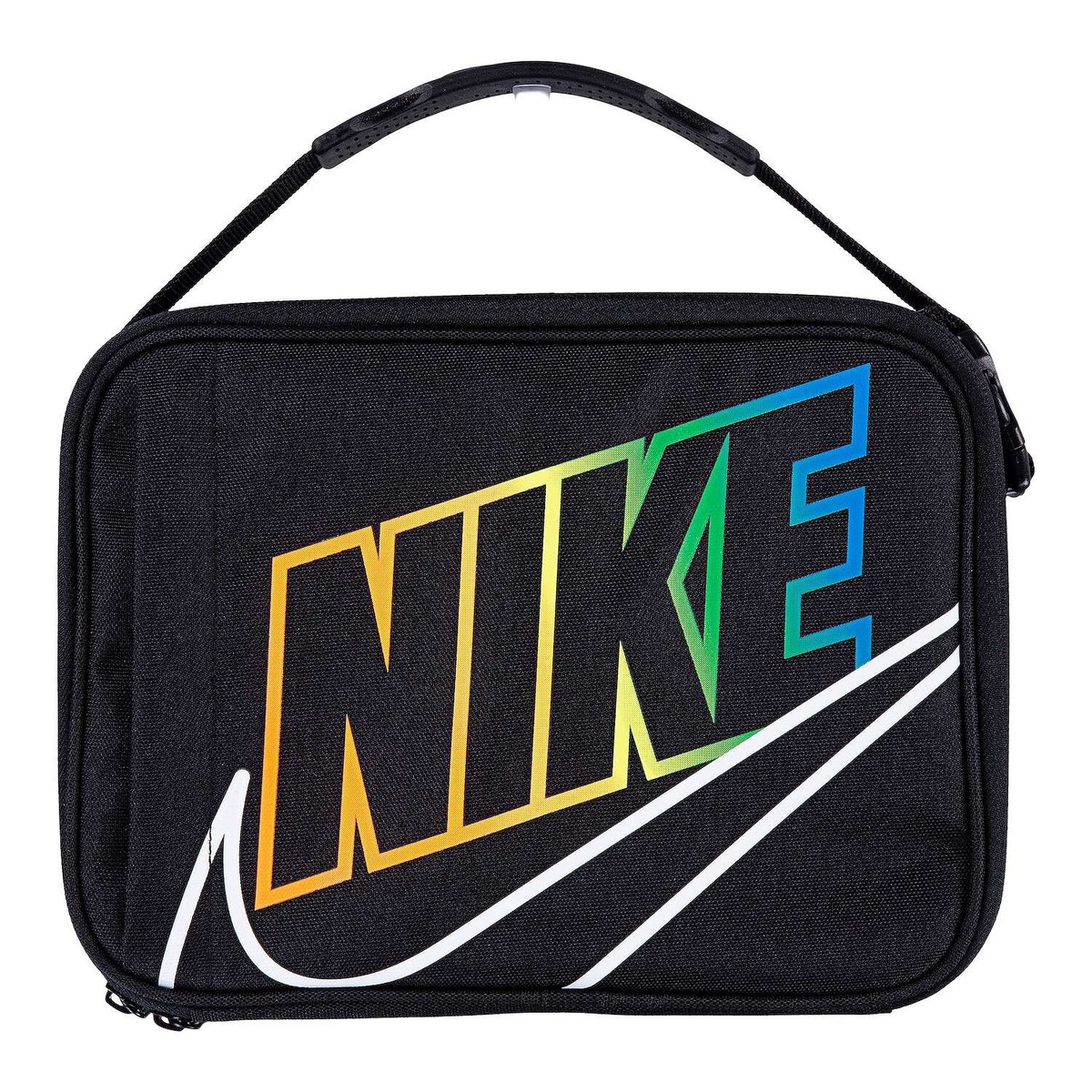 Nike Swoosh Lunch Box Bag Gym Rainbow Hard Shell Insulated