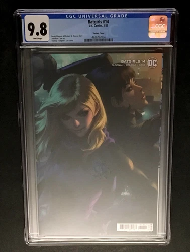 BATGIRLS #14 CGC 9.8 STANLEY ARTGERM LAU VARIANT COVER BATMAN DC COMICS 2023 DCU