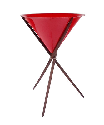 Tripod Planter Denmark 50s Mid Century Modern Dreibein Deko Schale Dänemark 50er