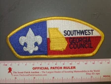 Boy Scout Southwest Georgia C first issue S-1 CSP  7648Y