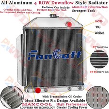 4 Row Aluminum Radiator For 1949-1953 Ford Country Squire Sedan Ford Engine
