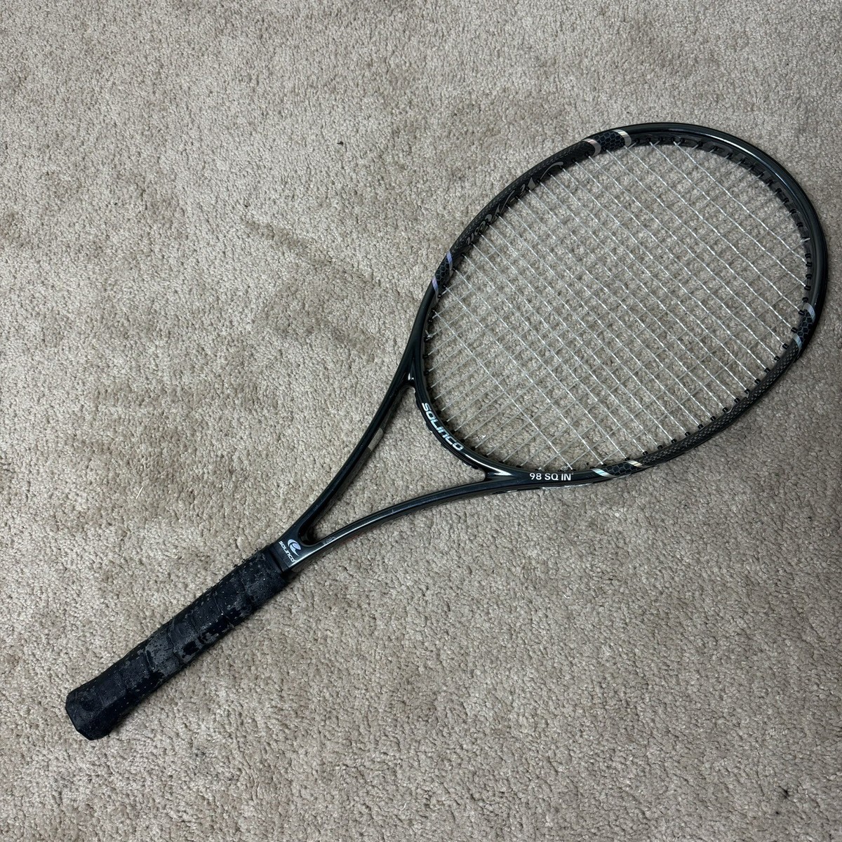 Solinco Pro 8 18x20 - 4 3/8 Tennis Racquet Black 98 sq in | eBay