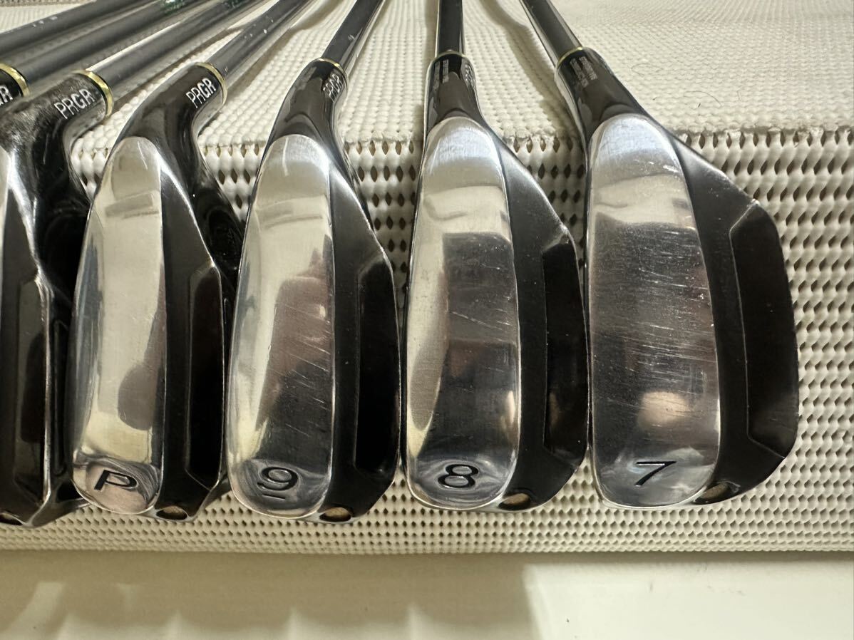 Golf Iron Set PRGR SUPER egg M-40 (SR) Hi-cor 7pcs 7-S JAPAN | eBay