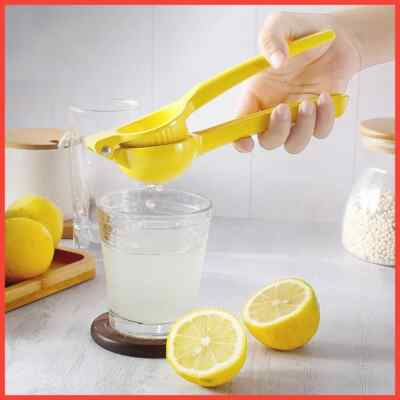 Home Manual Lemon Squeezer Aluminum Alloy Hand Pressed Orange Fruit Juicer Porta