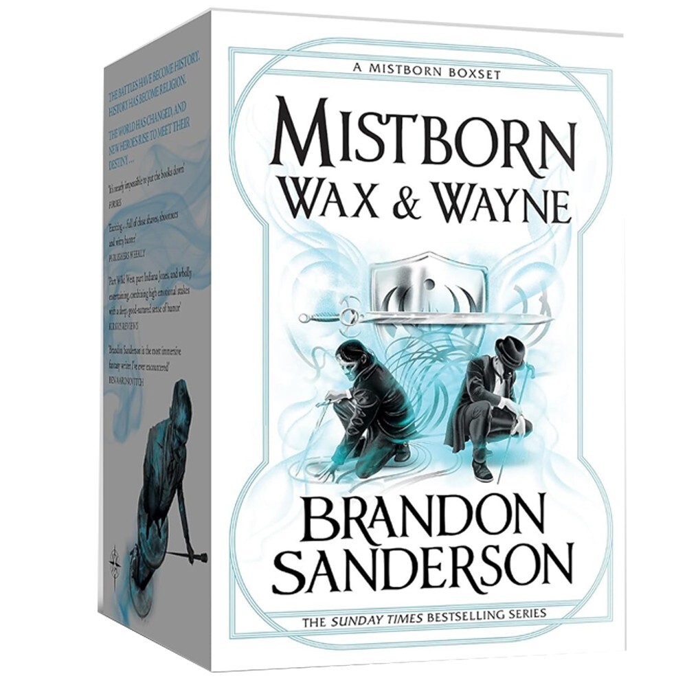 Mistborn Quartet Collection 4 Books Boxed Set by Brandon Sanderson