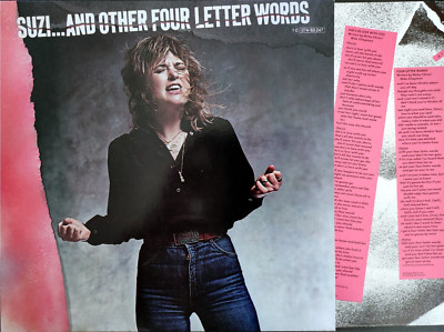 SUZI QUATRO LP - ...AND OTHER FOUR LETTER WORDS***OIS***In TOP ERHALTUNG***MINT-