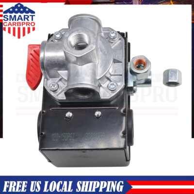 Z-D26612 PRESSURE SWITCH FOR PORTER CABLE 150/120 PSI D26612 4 PORT 120 VOLTS