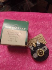 CLAROSTAT 30K OHM 4 WATT WIREWOUND POTENTIOMETER f/ AUDIO / TELEVISION