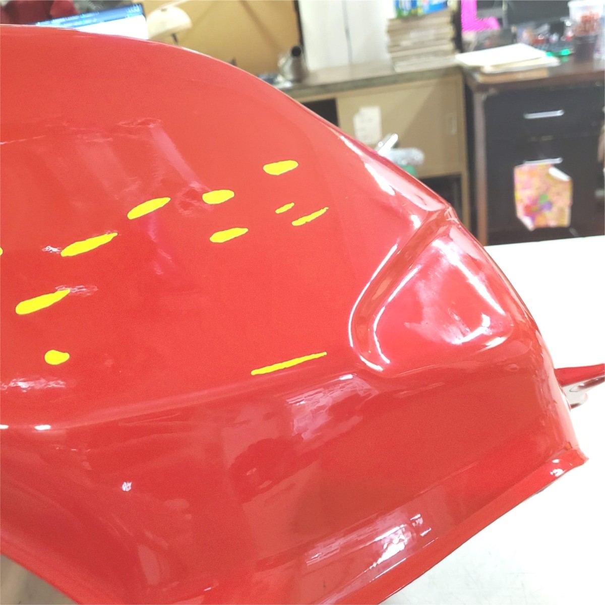 OEM Kawasaki Ninja ZX-6R 2000 (ZX600-J1) Gas TANK COMP FUEL F.RED