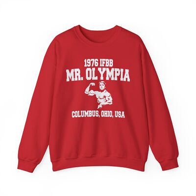 Mr Olympia 1976 Sweatshirt Vintage Bodybuilding Shirt Arnold Classic Sweatshirt