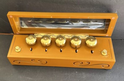 2010 Animated Symphony Of Bells Mr Christmas Gold Label With Adapter 50 Songs