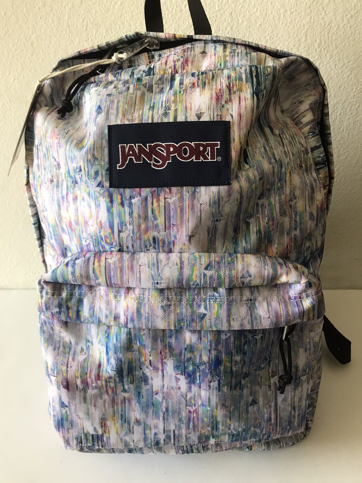 JANSPORT SUPERBREAK ONE MULTICOLORED CRYSTAL PALACE SCHOOL/TRAVEL BACKPACK NWT
