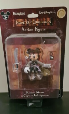 Pirates Of The Caribbean Mickey Mouse Captain  Jack Sparrow