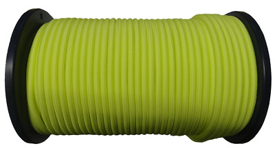 NEONGELBES GUMMISEIL Bungy elastisches Seil Schock sehr langlebig UV stabil
