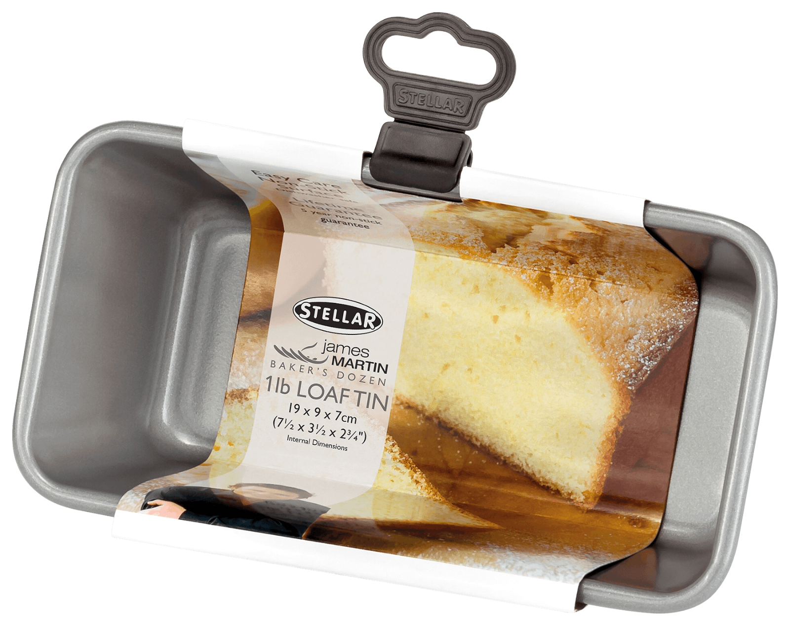 Stellar James Martin, Bakers Collection 1Ib Loaf Tin, 900ml, Non-Stick