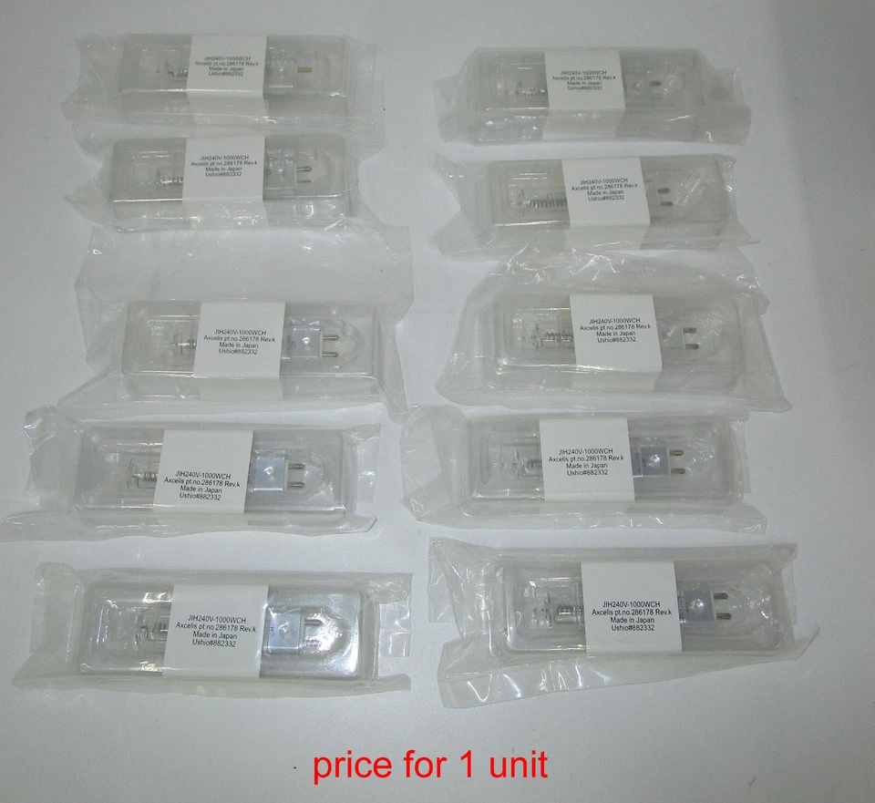 Axcelis 286178 Rev.K JIH240V-1000WCH Ushio#882332 NEW - Image 2 of 4