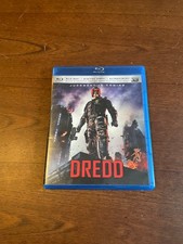 Dredd 3D Blu-ray Blu-ray 2012 Karl Urban Combo Pack Tested Clean