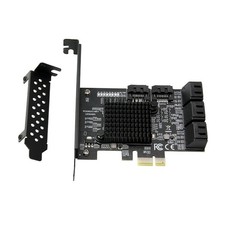 8-Port SATA 3.0 PCI Express Expansion Card PCI-E Controller 6G Adapter for HDDQn