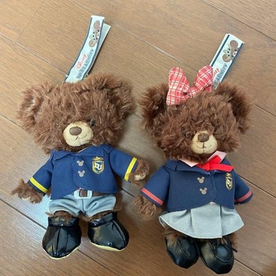 Disney Unibear City Plush Keychain