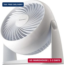 Honeywell TurboForce Air Circulator, Small Tabletop Fan, White, HT-904 | Quiet P
