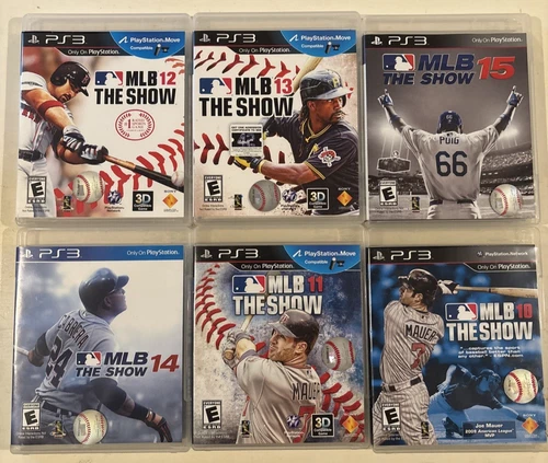 PlayStation 3 Games Baseball The Show Lot Of 6