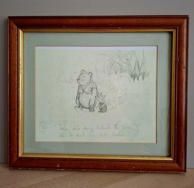 Winnie Puuh Druck ''Fühlt sich hinter den Ohren schneebedeckter als je zuvor''
