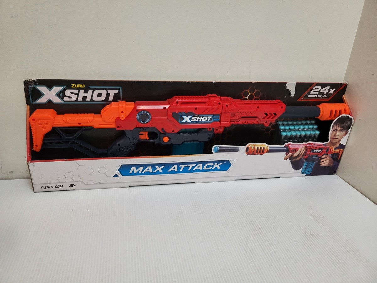 Zuru X-Shot Max Attack Foam Dart Gun #3694 | eBay Zuru X-Shot Max Attack Foam Dart Gun #3694 | eBay