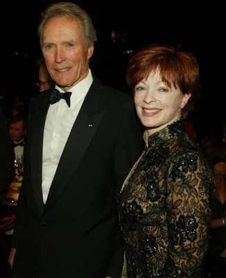 Clint Eastwood wife Dina Ruiz pose during 9th Screen Actors Guild- 2003 Photo