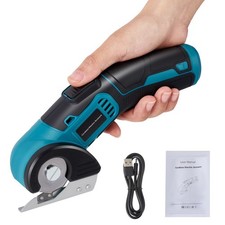 AKKU Kabellose Elektrische Schere Schneiderschere für Stoff Karton Leder Teppich