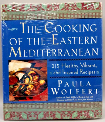 The Cooking of the Eastern Mediterranean 1994 1st Ed HC Paula Wolfert New
